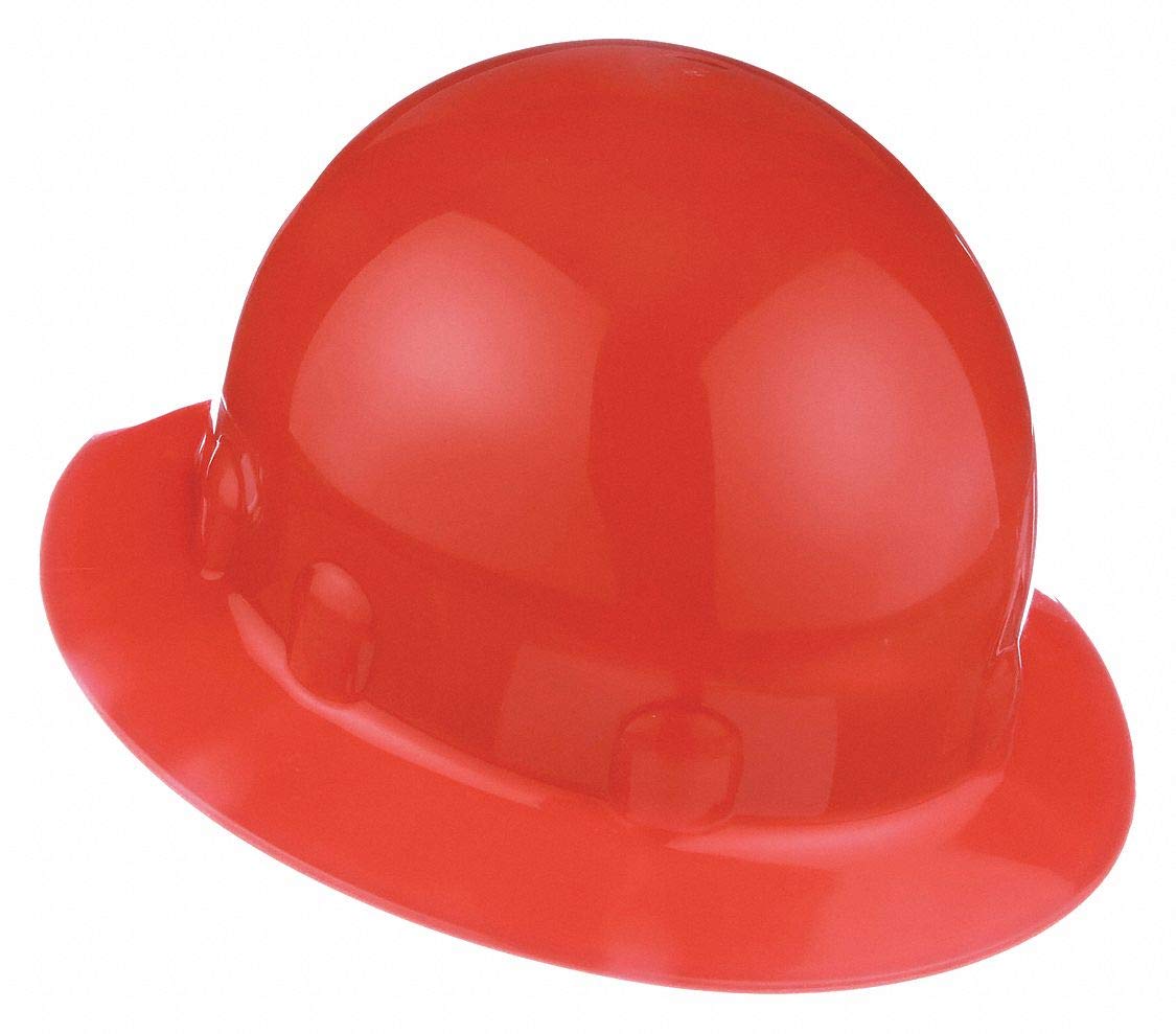 Buy FibreMetal Orange Thermoplastic Full Brim Hard Hat 8Point