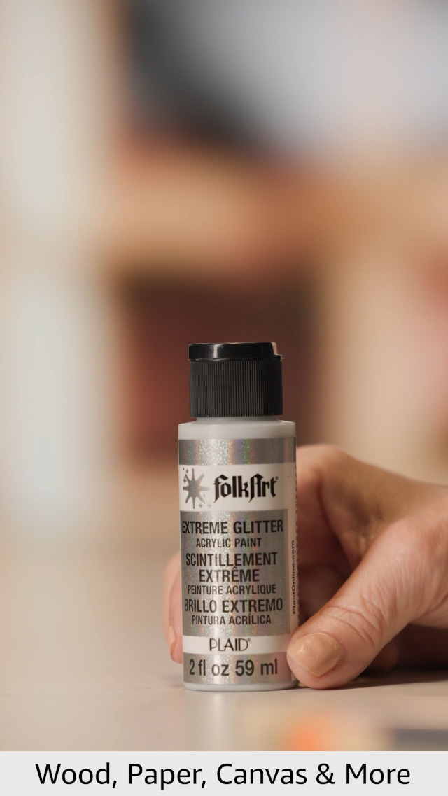Amazon.com: FolkArt Extreme Glitter Acrylic Paint in Assorted