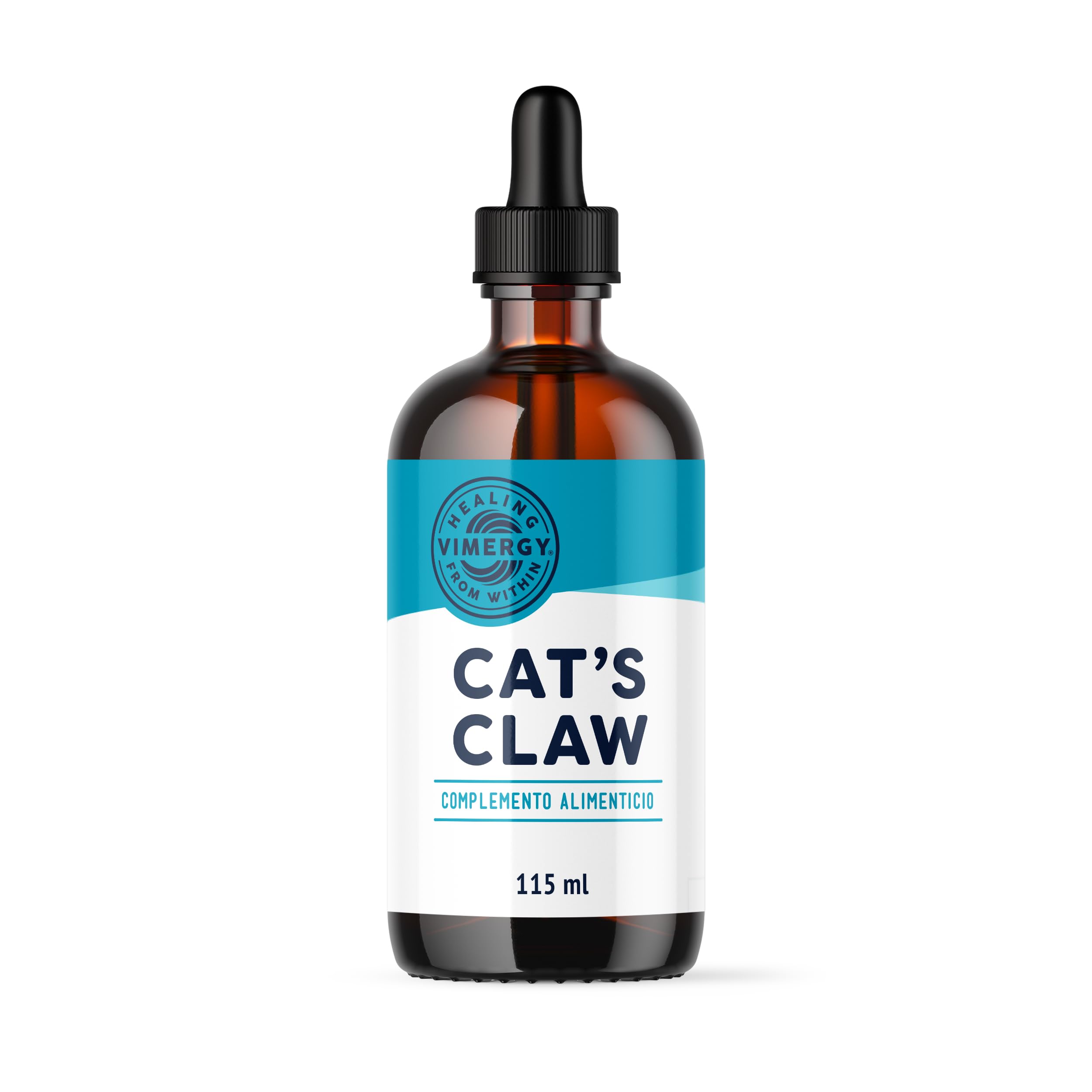 VIMERGY Cat's Claw Orgánico, 115 ml, Uña de Gato Vegano