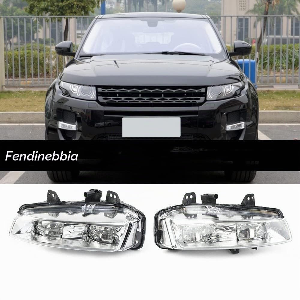 Fendinebbia Faro da Lavoro per Range Rover Evoque 2011-2015 Lr026089,Lampadine Fendinebbia Auto Fendinebbia Paraurti Anteriore,a/Only Left 1x
