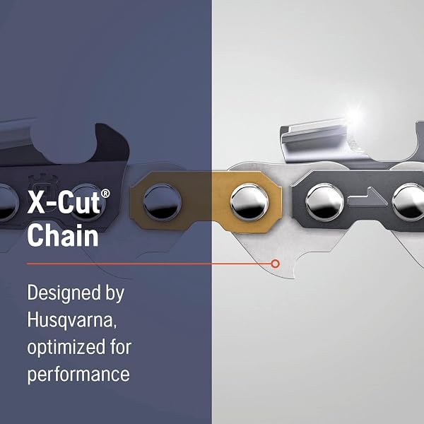 Chaîne de tronçonneuse 50,8 cm 80 maillons pas.325, plein ciseau, lot de 3