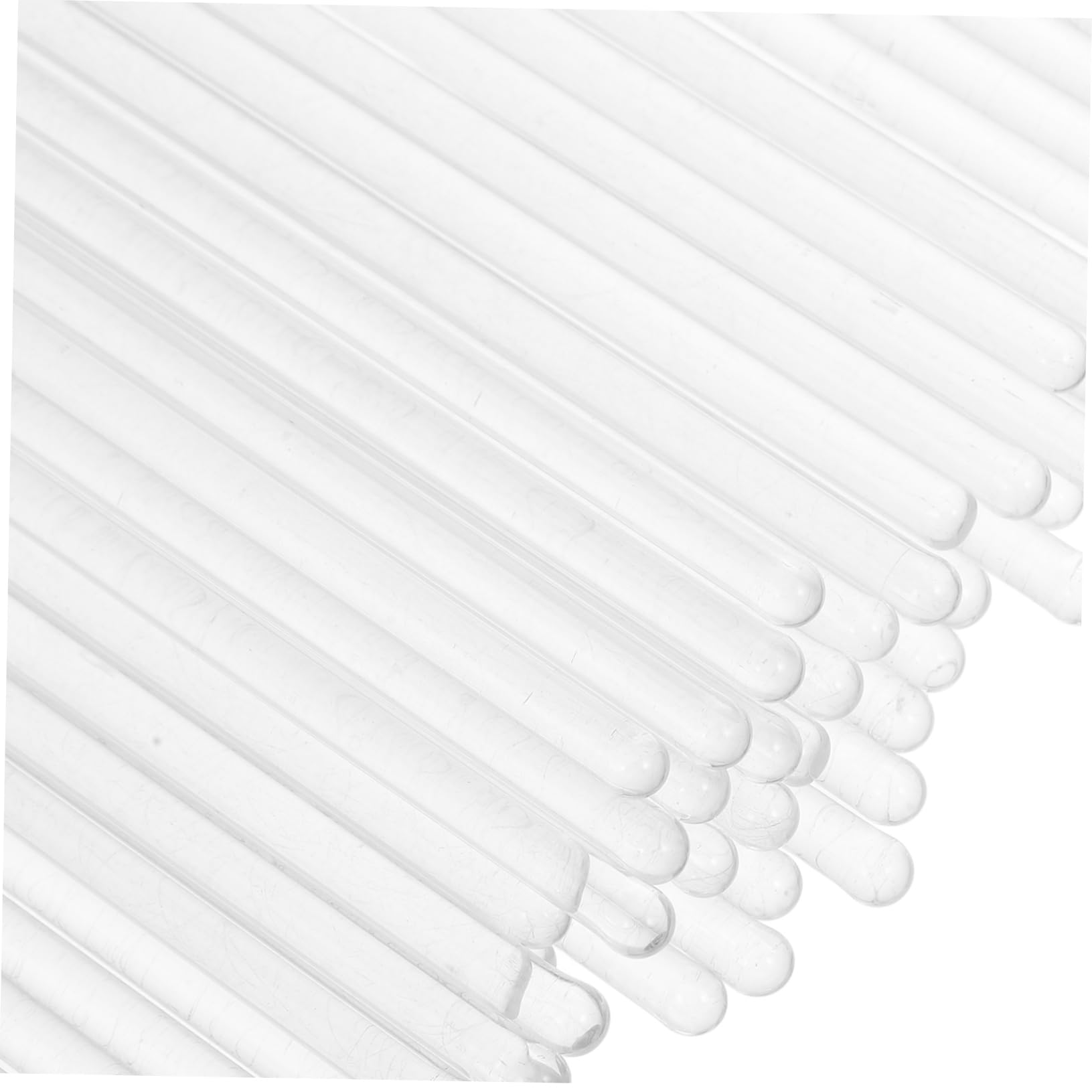 50pezzi Bacchetta Di Vetro Per Mescolare Bacchette Di Vetro Per Agitazione Resistente Alle Alte Temperature Per Laboratorio e Preparazione Alimentare