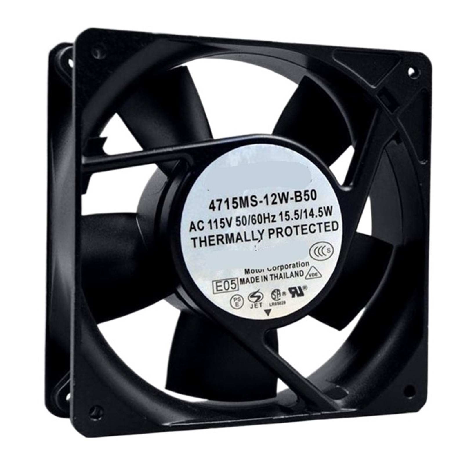LZIKKGKI 4715MS-12W-B50 AC 115V 15.5/14.5w 12038 120 * 120 * 38mm 12cm COOLING FAN