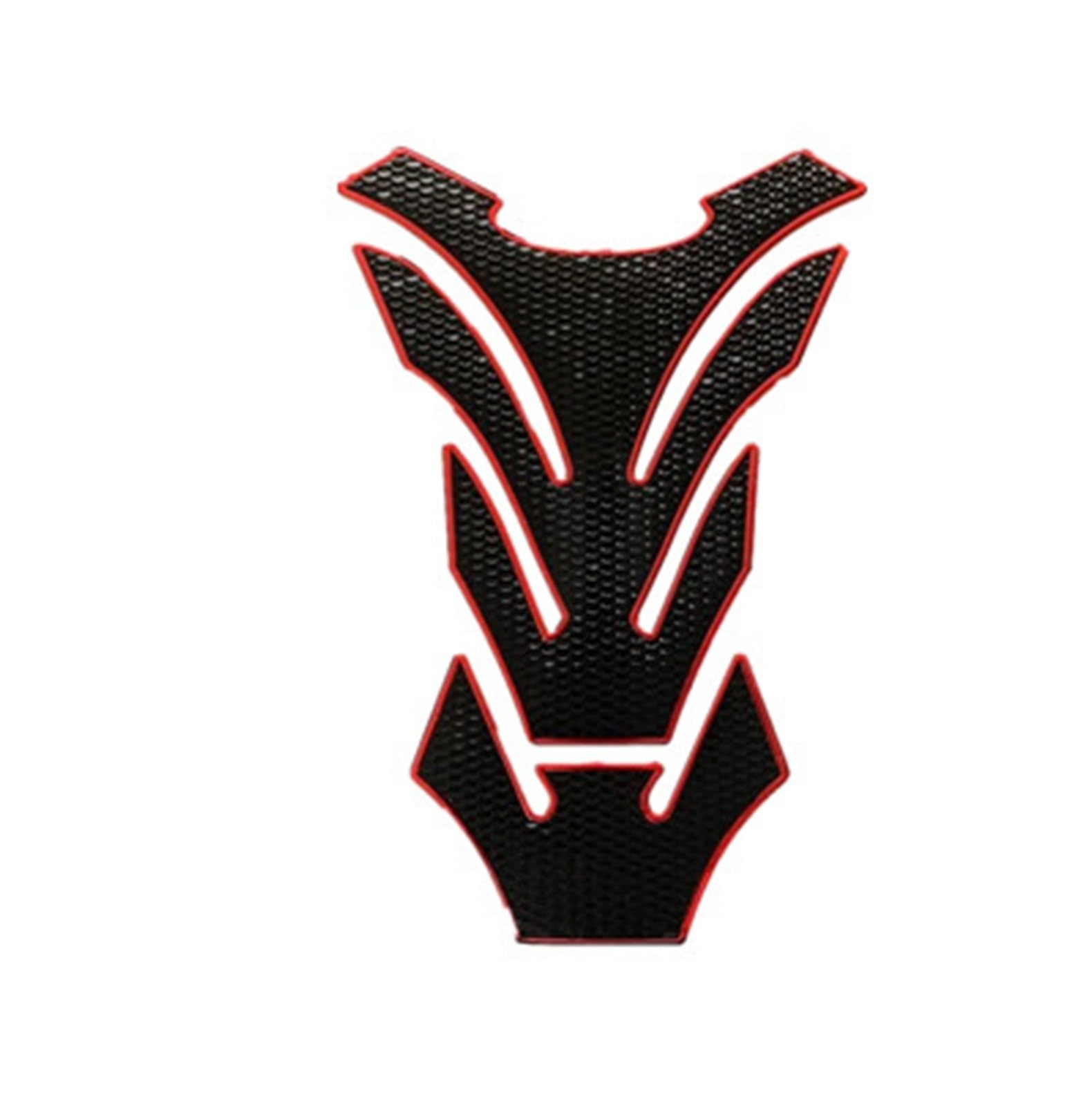 Chrome Fuel Tank Pad Gas Cap Cover Sticker Decal for Suzuki GSXR 600/750/1000 GSX1300R GSXS1000 GSXS750 SV1000 SV650(Red Pad Sticker)
