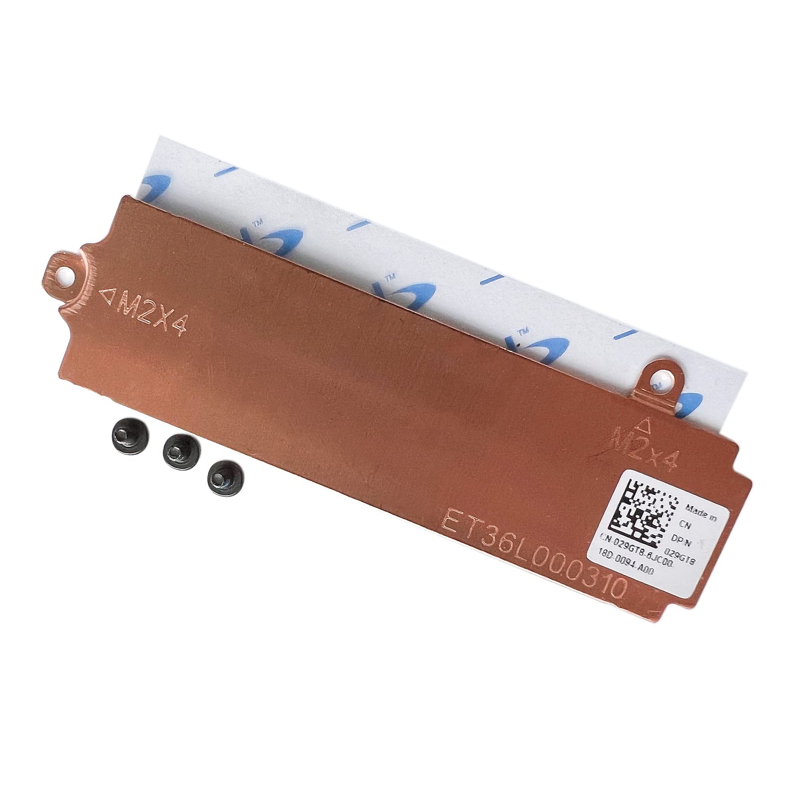 M.2 2280 SSD Kit de almohadilla térmica reemplazo para Dell G15 5510 5511 5515 soporte escudo 26XY1 disipador térmico Caddy X8MY9