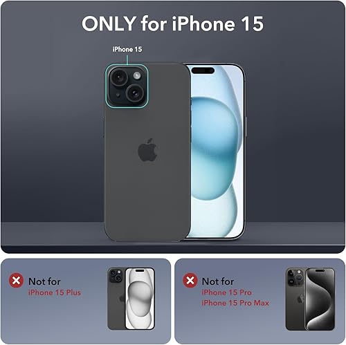 Miniatura 2 de ESR Funda para iPhone 15, carcasa MagSafe de cuerpo completo, supera la protección de grado militar, funda magnética para iPhone 15, funda