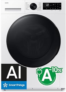 Samsung Lavasecadora AI 11kg/6kg AI EcoBubble™ Clase D/A Blanca WD11DG5B15BEEC