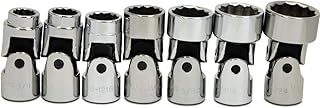 Williams WSB-7U 7-Piece 3/8-Inch Drive 12 Point Universal Socket Set