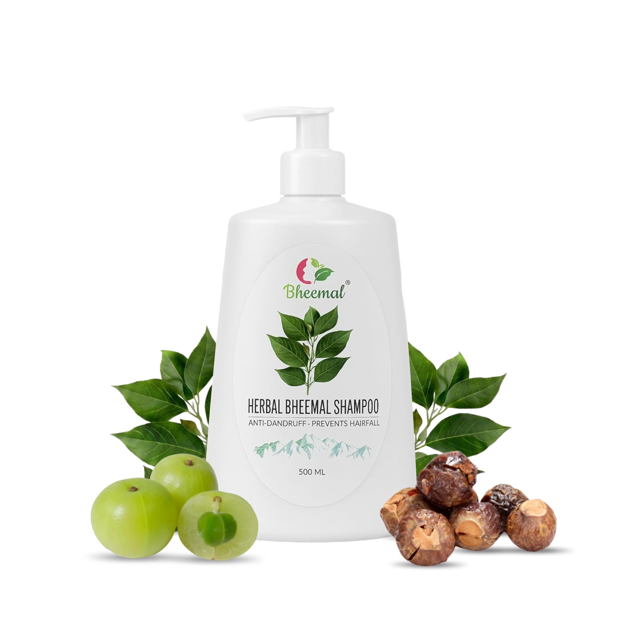 Herbal Shampoo | Daily Herbal Shampoo with Himalayan Bheemal (Grewia optiva) | Strengthens Roots, Controls Dandruff & Hair Fall | Made in Uttarakhand | 500 ml-picture-55