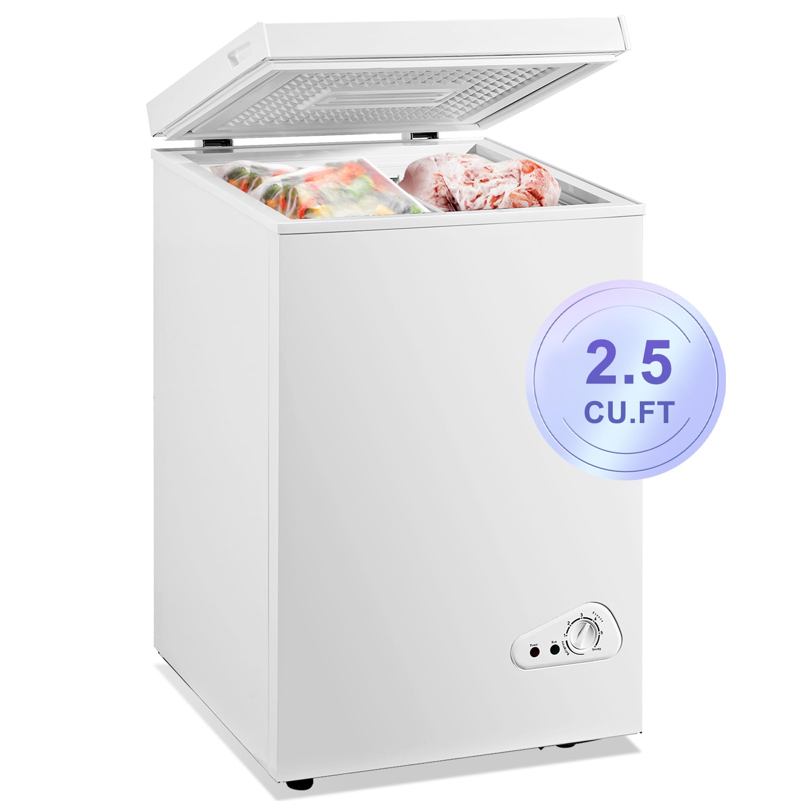 AXUTL AX-F-2.5-W 2.5 cu ft Chest Freezer White
