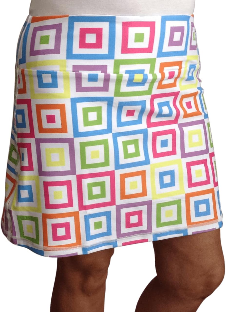 ReadyGOLF Hip to Be Square Ladies Active Skort