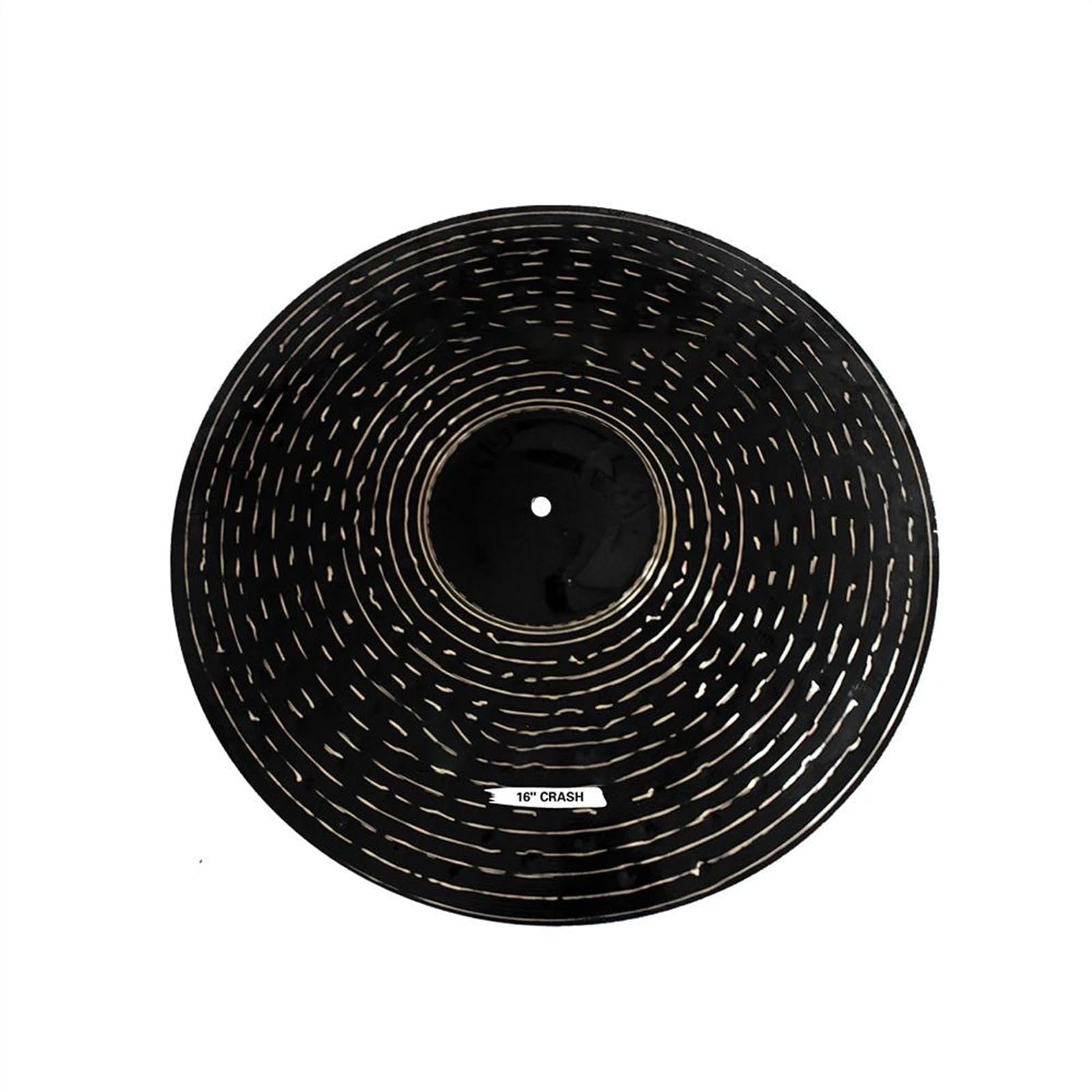 Piatti per Batteria Professionali Set Piatti Neri Hi-Hat 14"/Crash 16"/Crash 18"/Piatto Ride 20" Per Esercitazione