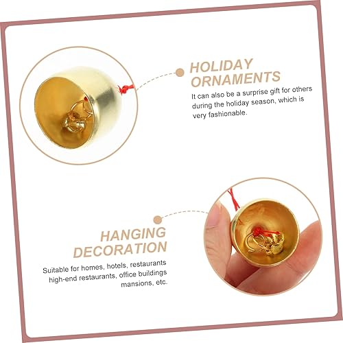 Miniatura 2 de SEWACC 24 juegos de campanillas de viento, decoración de boda, campanas artesanales, abrazaderas de metal, accesorios de boda, collar de mascota,