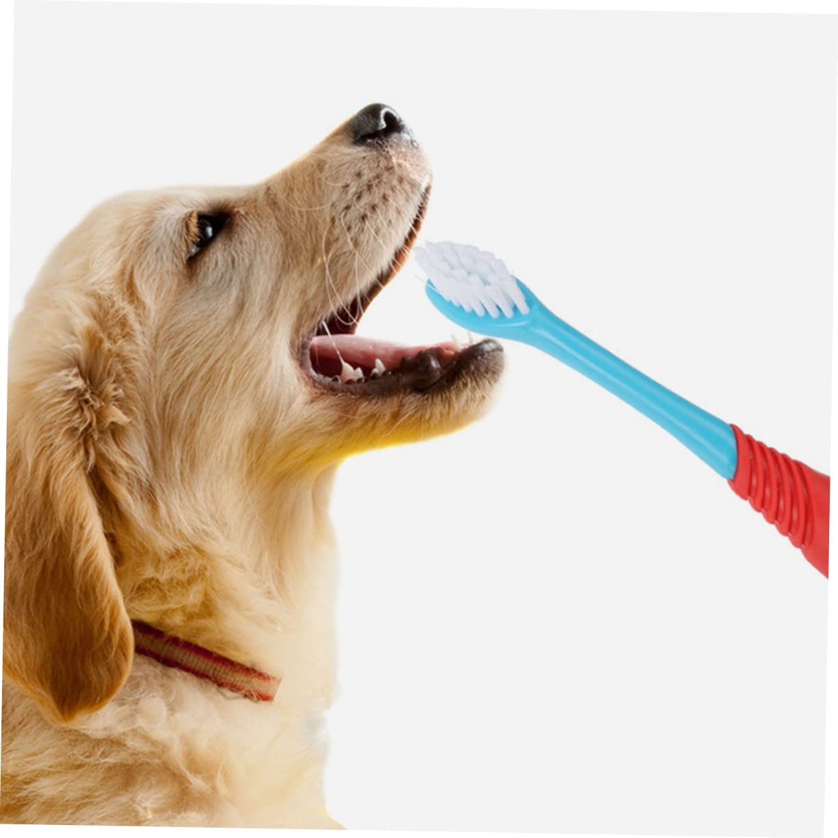 Sosoport 3 Sätze Haustier Zahnbürste Katzentücher Fussel Kauzahnbürste Für Hunde Zahnreinigungstücher Für Hunde Dual Spielzeugreiniger Welpenzahnreiniger Zahnpasta Bausatz Tpe 4 Stück * 3