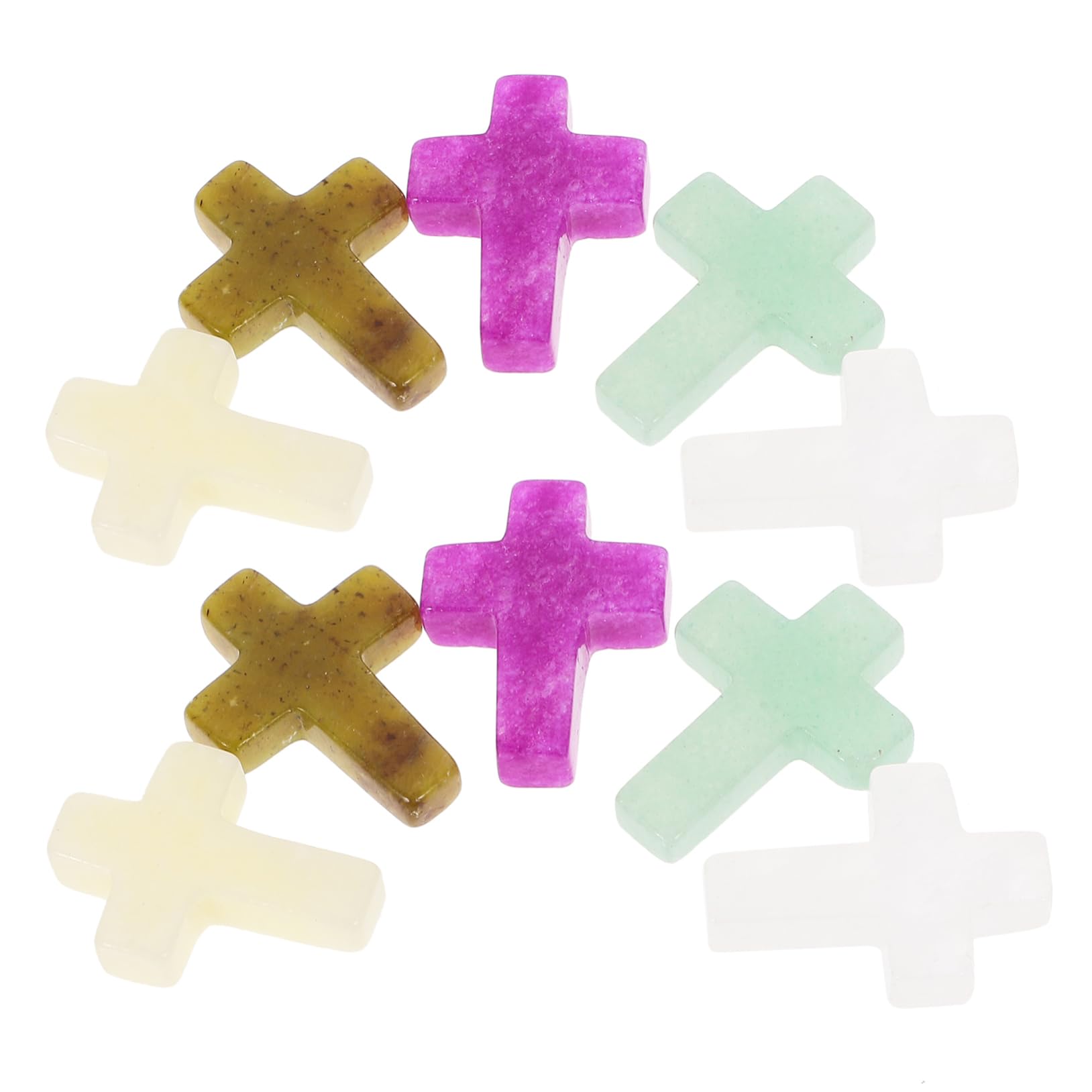 Artibetter Pendente in Cristallo Naturale Fabbricazione Kit Fascino Collane Collana Placcato Braccialetto Accessori Ciondoli Per Gioielli Fai Da Te Ciondoli Fai Da Te