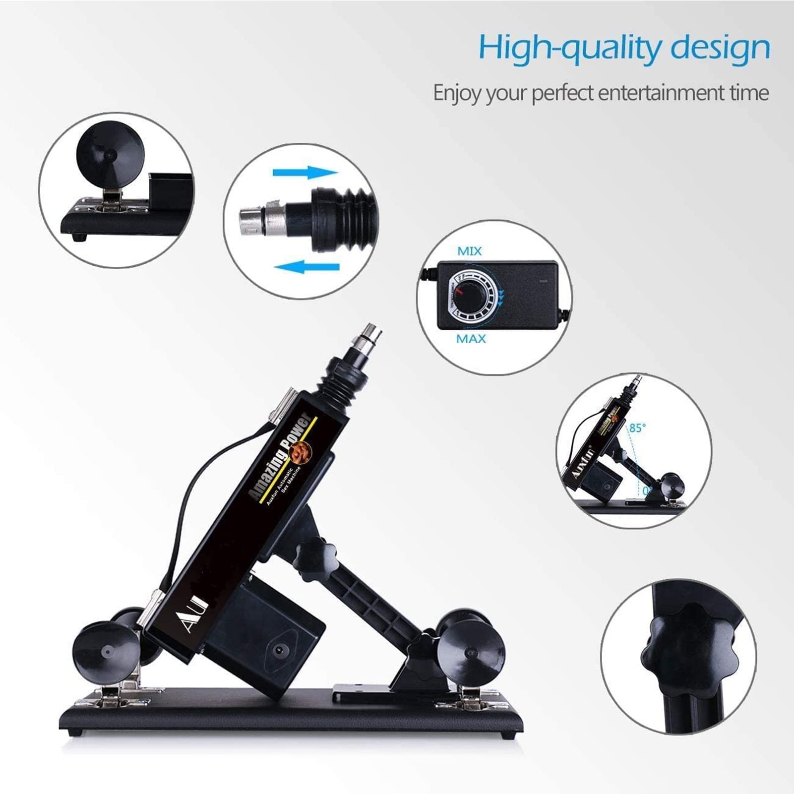 - Sěx Máquinas Automáticas para Mujer Pareja, Śexhine Empuje Ajustable con 8 Accesorios, Maquina Śexừal con Coñsolådør para Púnto Ġ Vaĝinàl Y Juègo Ānal, para Mäsťurbación Femenina