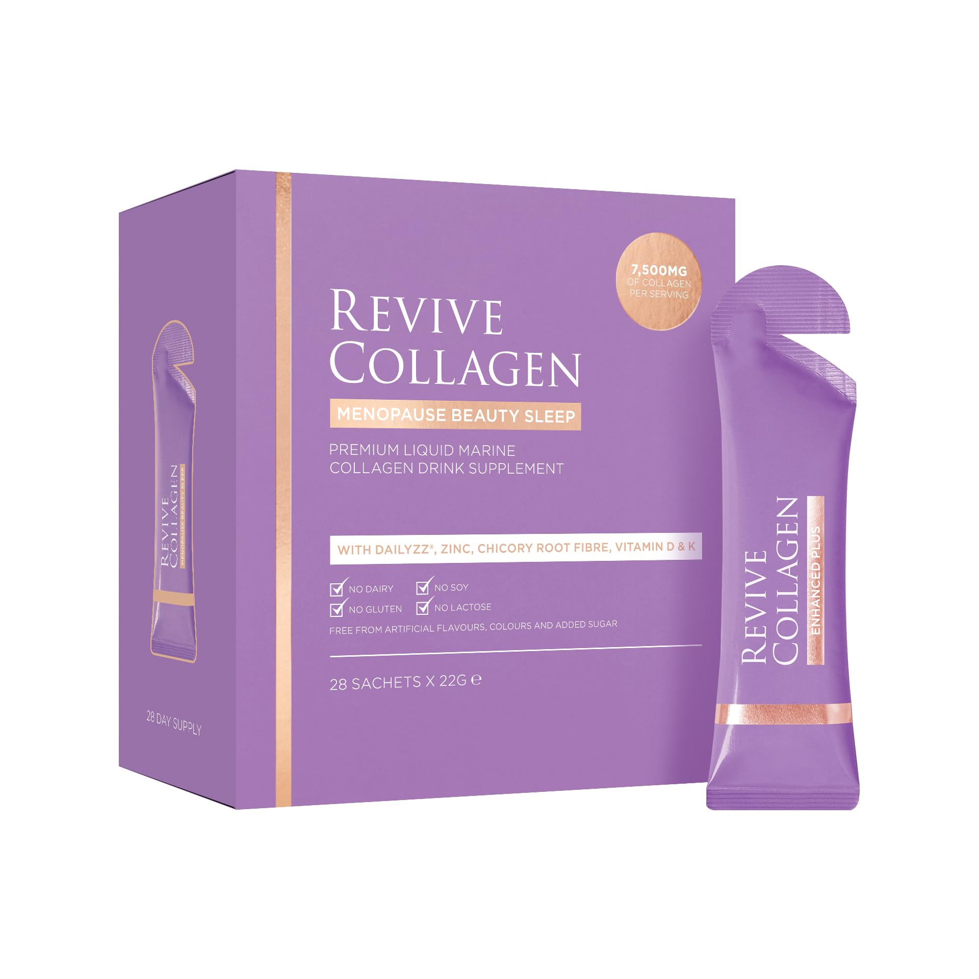 Revive CollagenPremium Menopause Range - Hydrolysed Liquid Marine Collagen Drink (14, Beauty Sleep)