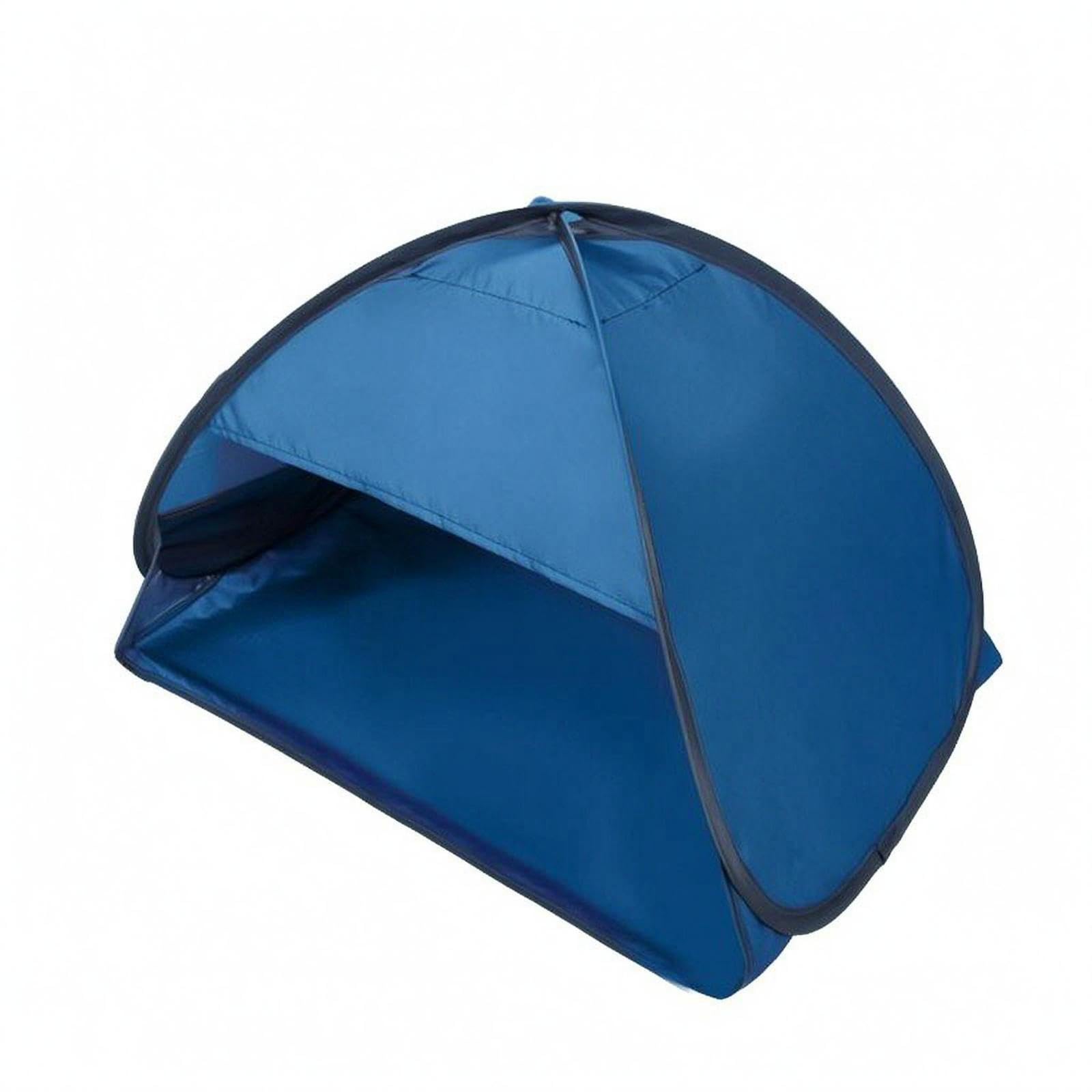 Foldable Head Tent Silver-Coated Dome Head Tent Memory-Metal Frame Folding Shelter Blue M | Tents | Tents & Canopies | Camping & Hiking | Outdoor Sports-image-39