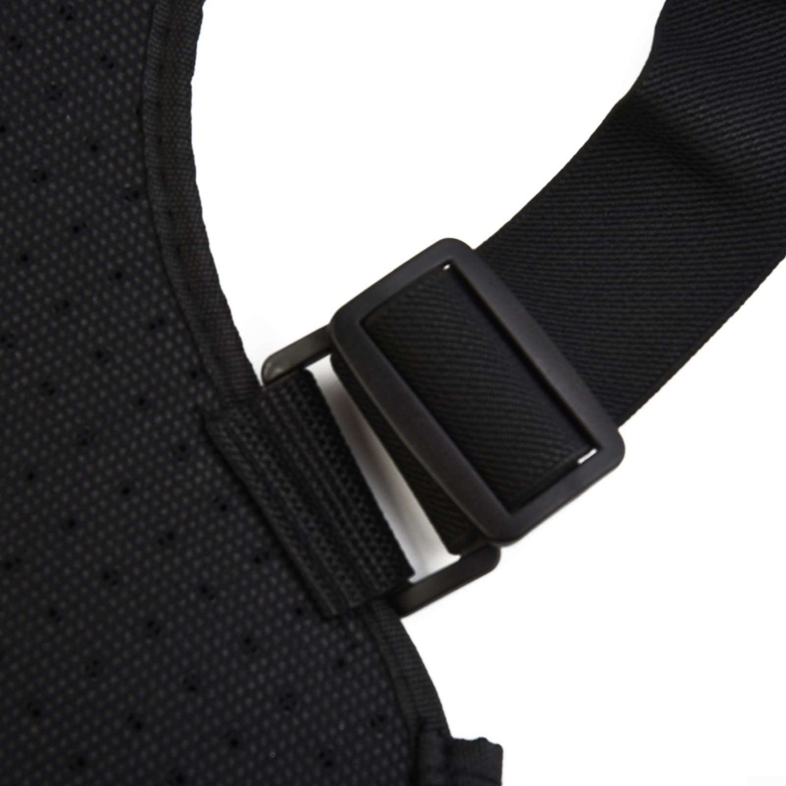 Paraschiena moto con guscio rigido in PE e schiuma EVA che assorbe gli urti, cintura in nylon regolabile, traspirante, adatto per motociclismo, pattinaggio, sci e
