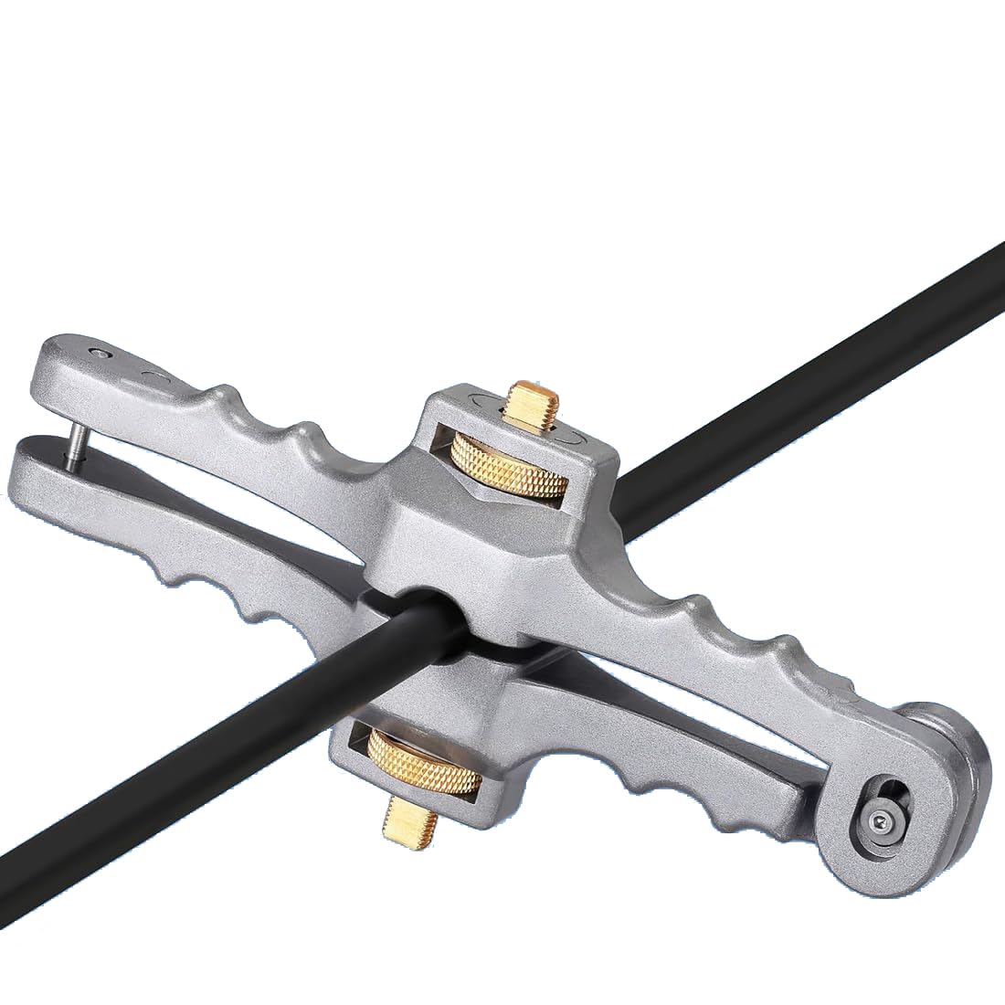 Optical Fiber Armored Cable Stripping Knife | Mid Span Cable Stripper 10–25mm | Longitudinal Fiber Optic Cable Cutter (3.94–9.84 in) | With 2 Spare Blades