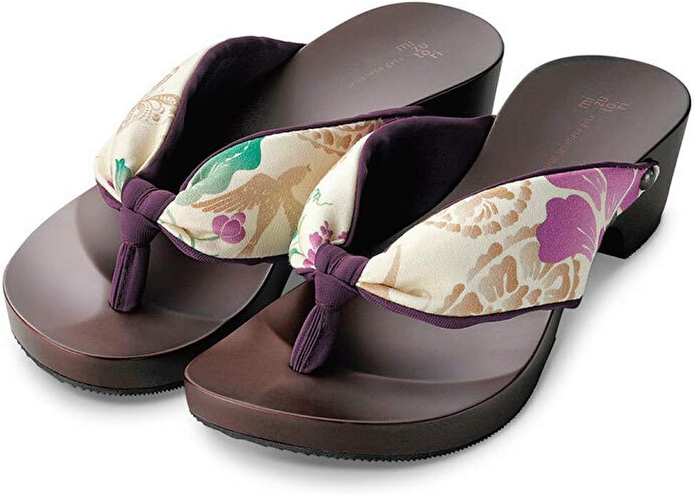 みずとりの下駄（げた） 水鳥工業 hitete [ハイテテ] KTWシリーズ 藤と