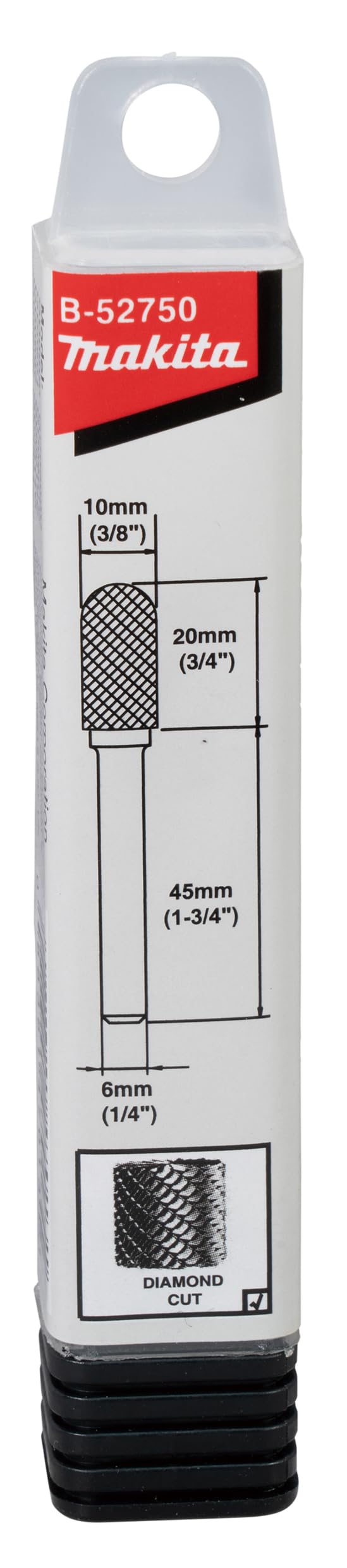 Makita B-52750 Frässtift walzenrund Kreuzver.
