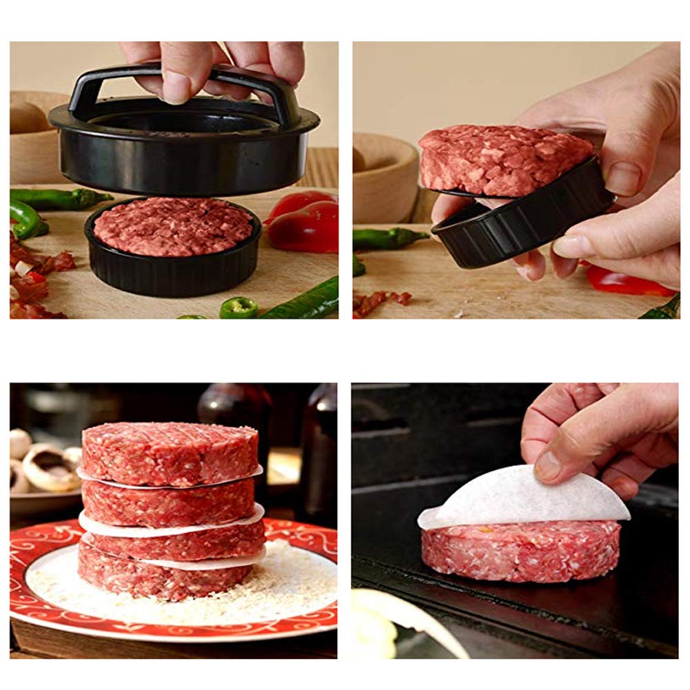 Amazon | XIAMEN ハンバーガーパティ成形機 手動バーガー成形機
