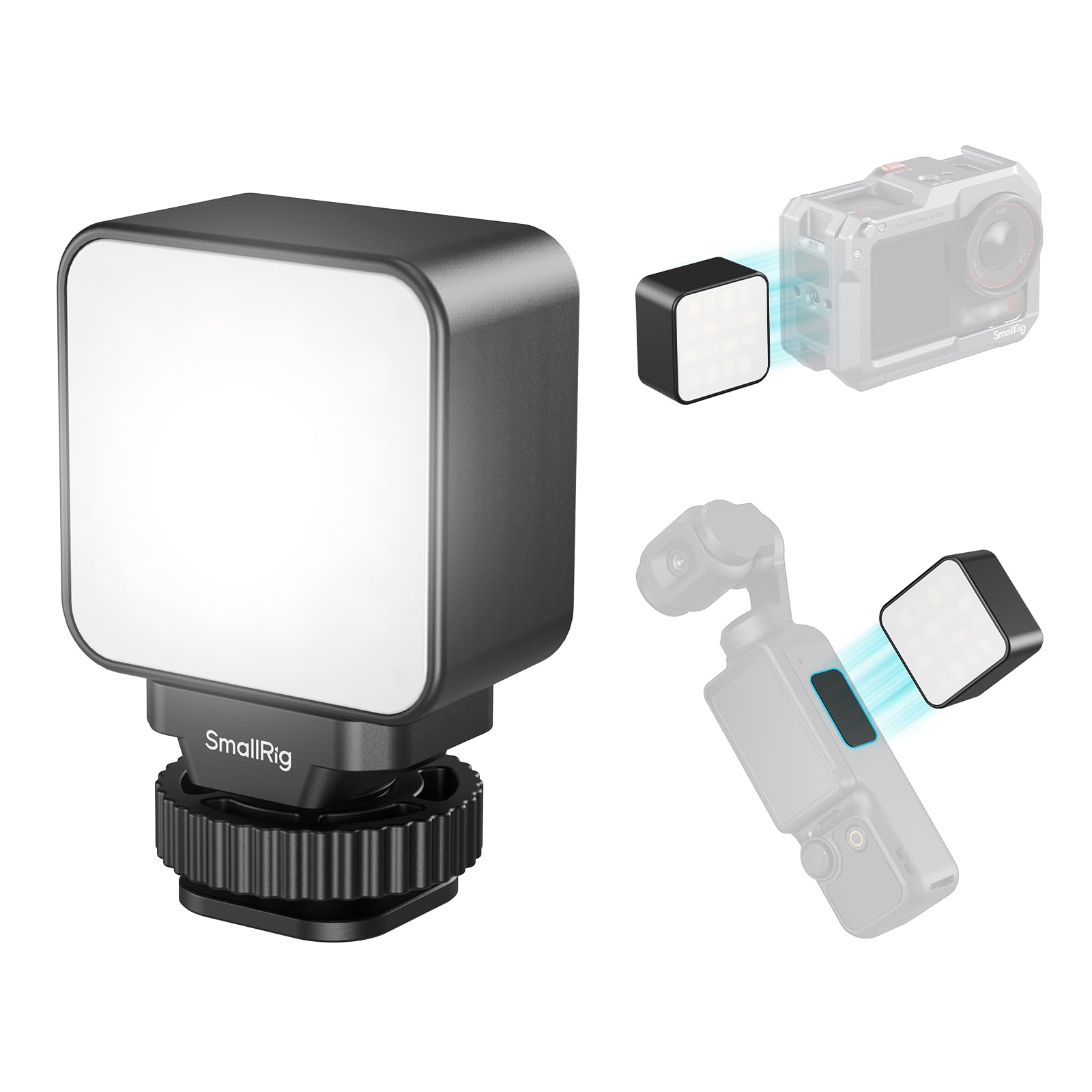 Amazon.co.jp: SmallRig マグネット式ミニLEDビデオライト 3000-6000K
