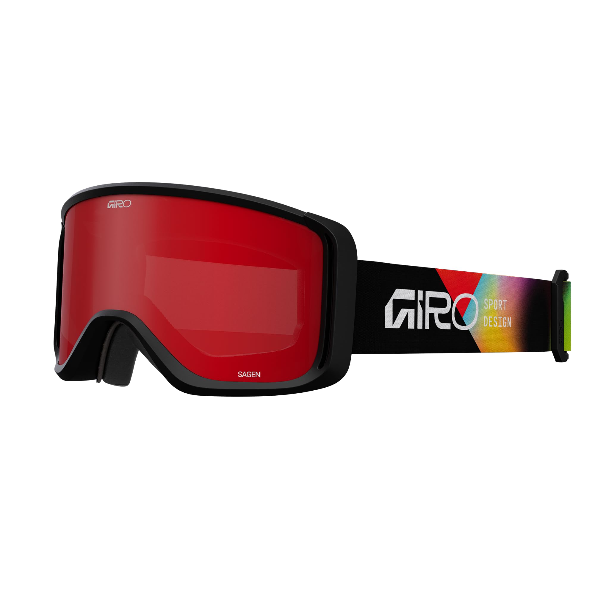 Giro SAGEN ANGLES Occhiali, Adulto Unisex, Grigio, OS