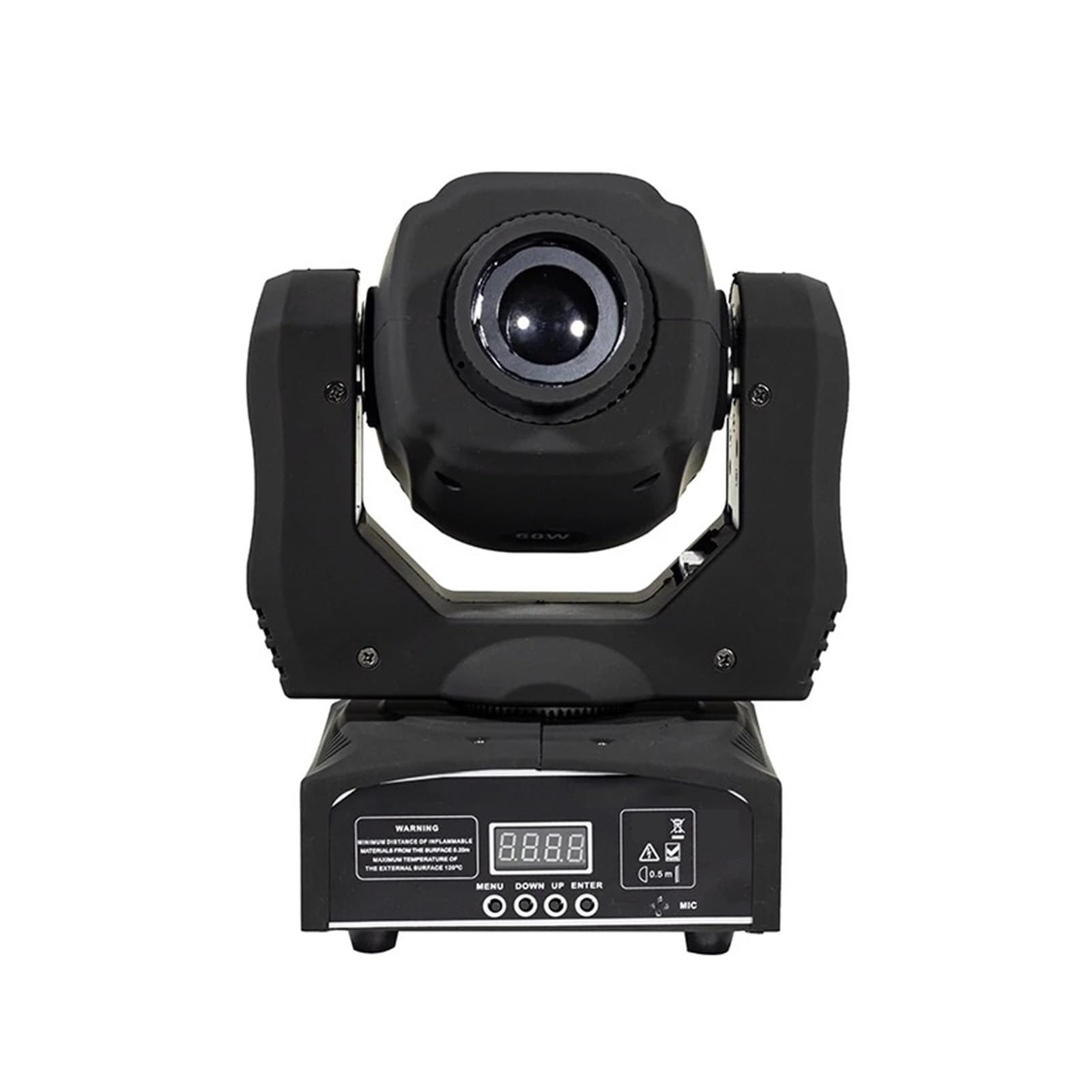 Reflektor LED 60W Z Ruchomą Głowicą Gobo/obrót Wzoru Ręczne Ustawianie Ostrości Kontrolerem DMX Do Projektora Oświetlenie Sceniczne Dla DJ-ów Niskie ZużYcie Energii