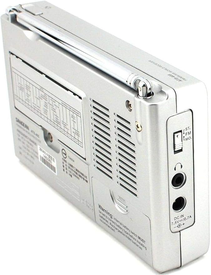 Radio receptor mundial portátil Sangean ATS-405 FM miniatura 3