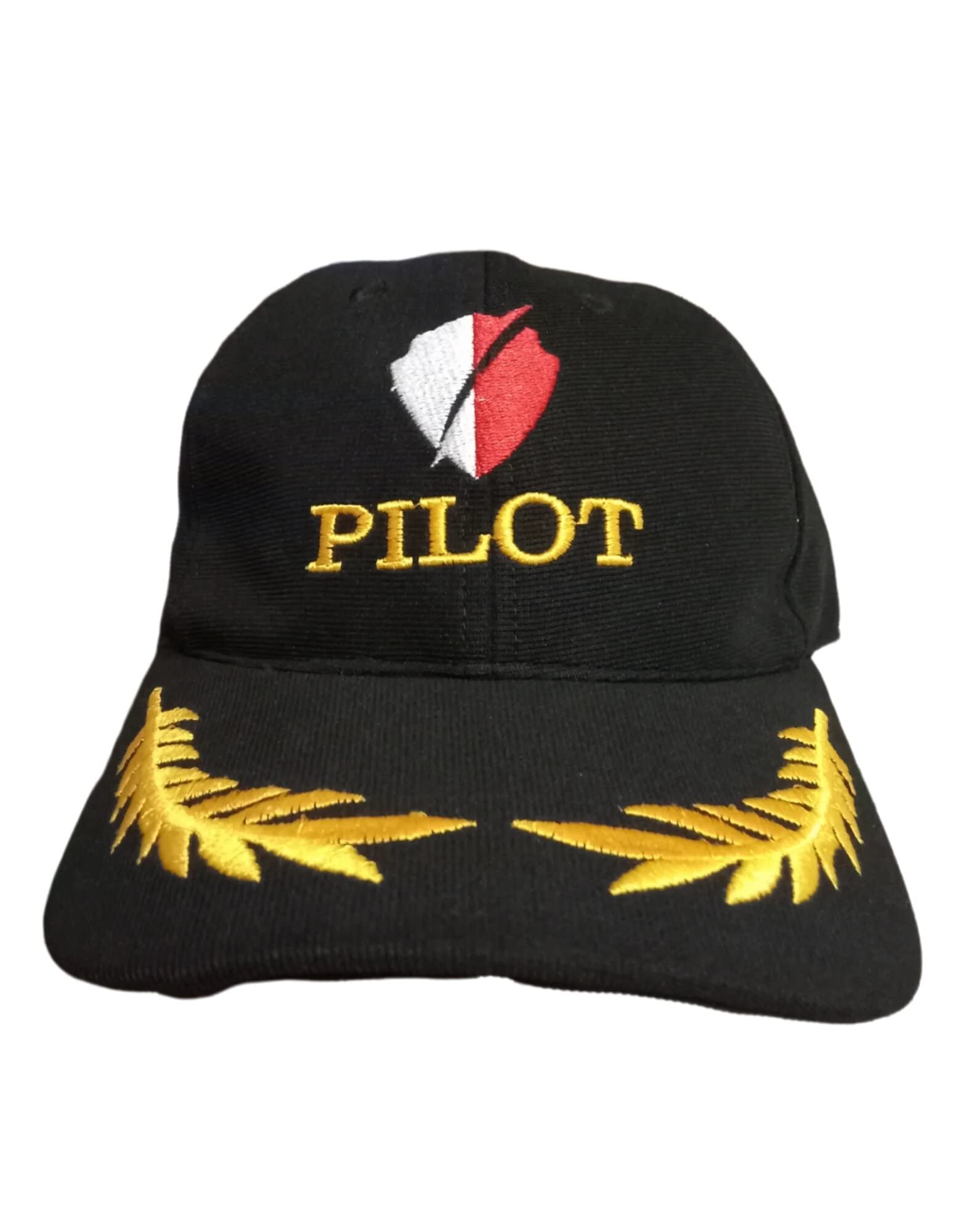 Marine Pilot (Flag 'H) Embroidered Black Adult Unisex Cap