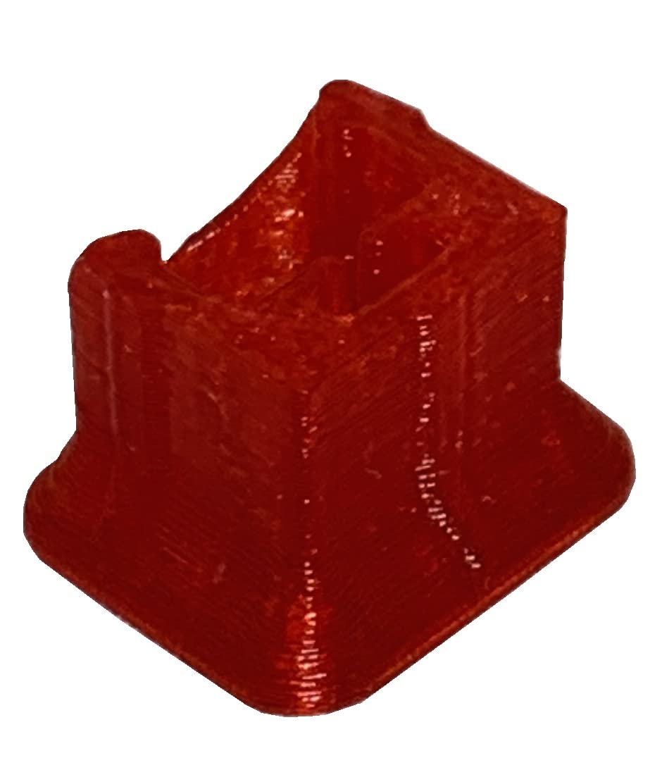 3D-GEM Big Foot 4-Pack Replacement for Porter Cable P/N 894742 (Red)
