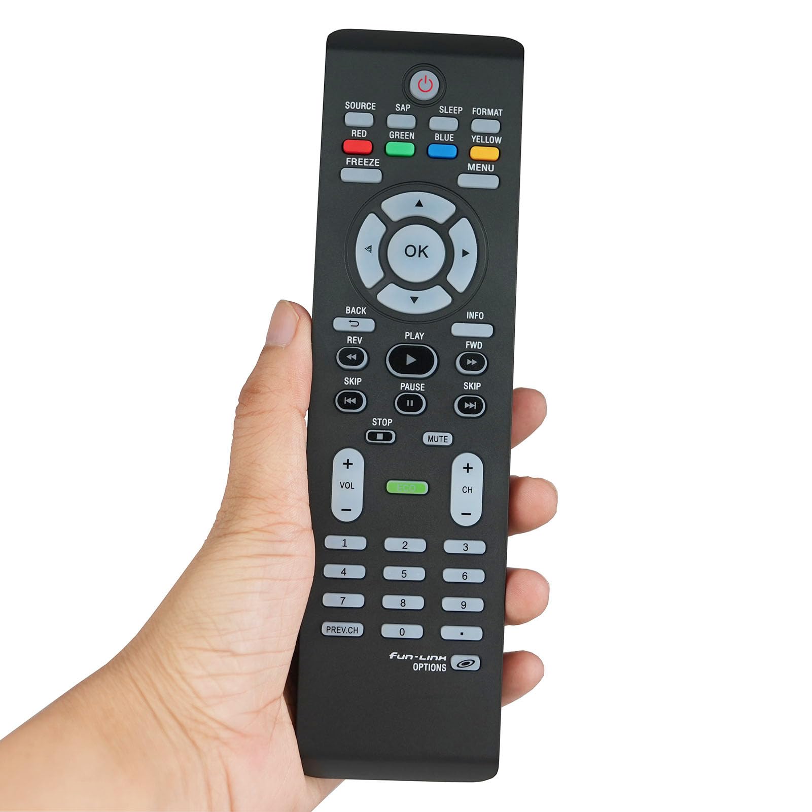 Universal Replacement Remote Control Compatible for Magnavox TV 19MD350B 19MD350B/F7 19MD359B 19MD359B/F7 37MD311B 37MD311B/F7 37MD359B 37MD359B/F7