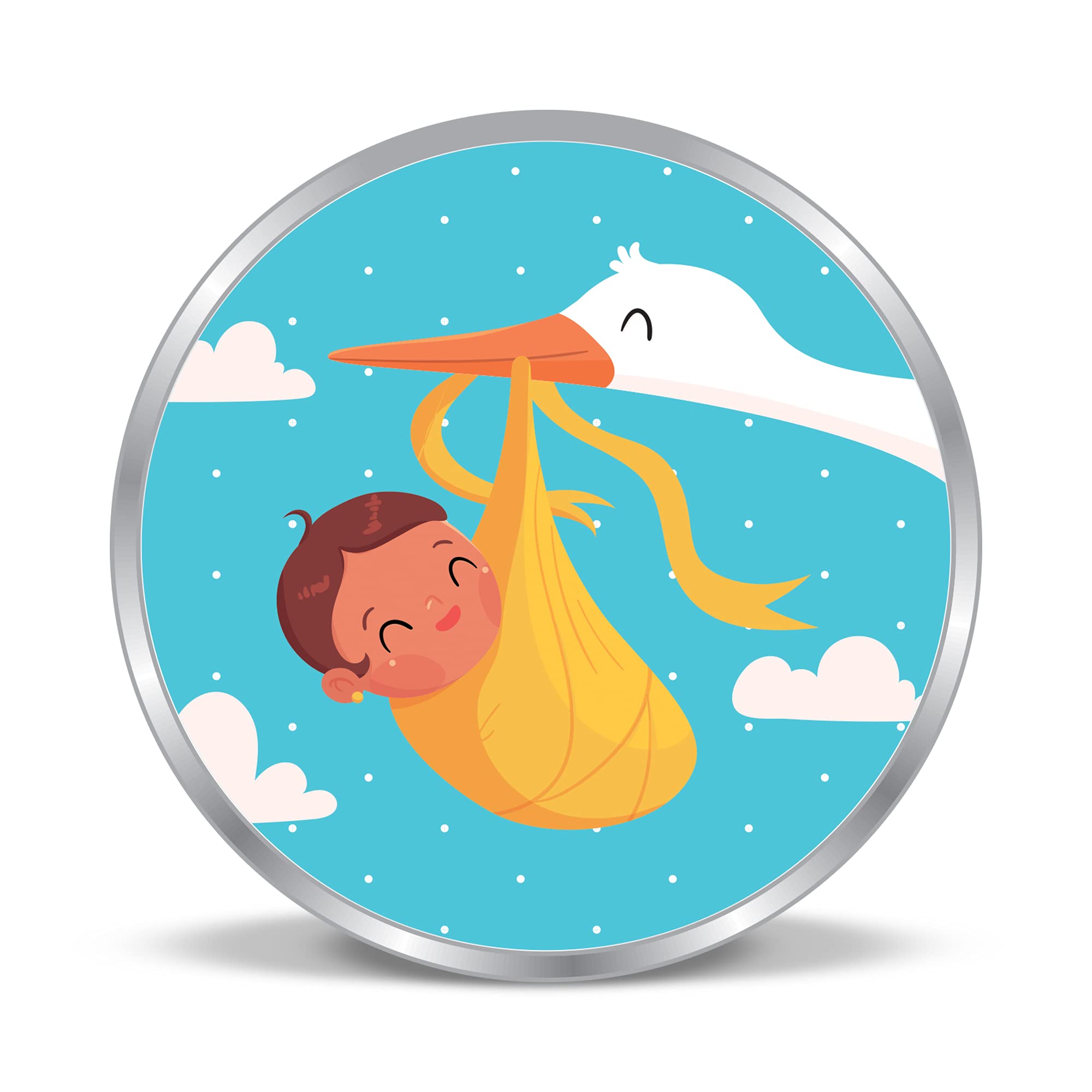 Precious-Moments BIS Hallmarked Personalised New Born Baby 20gm 999 Pure Silver Coin by ACPL (B08W8PQNTN) Amazon Price History, Amazon Price Tracker