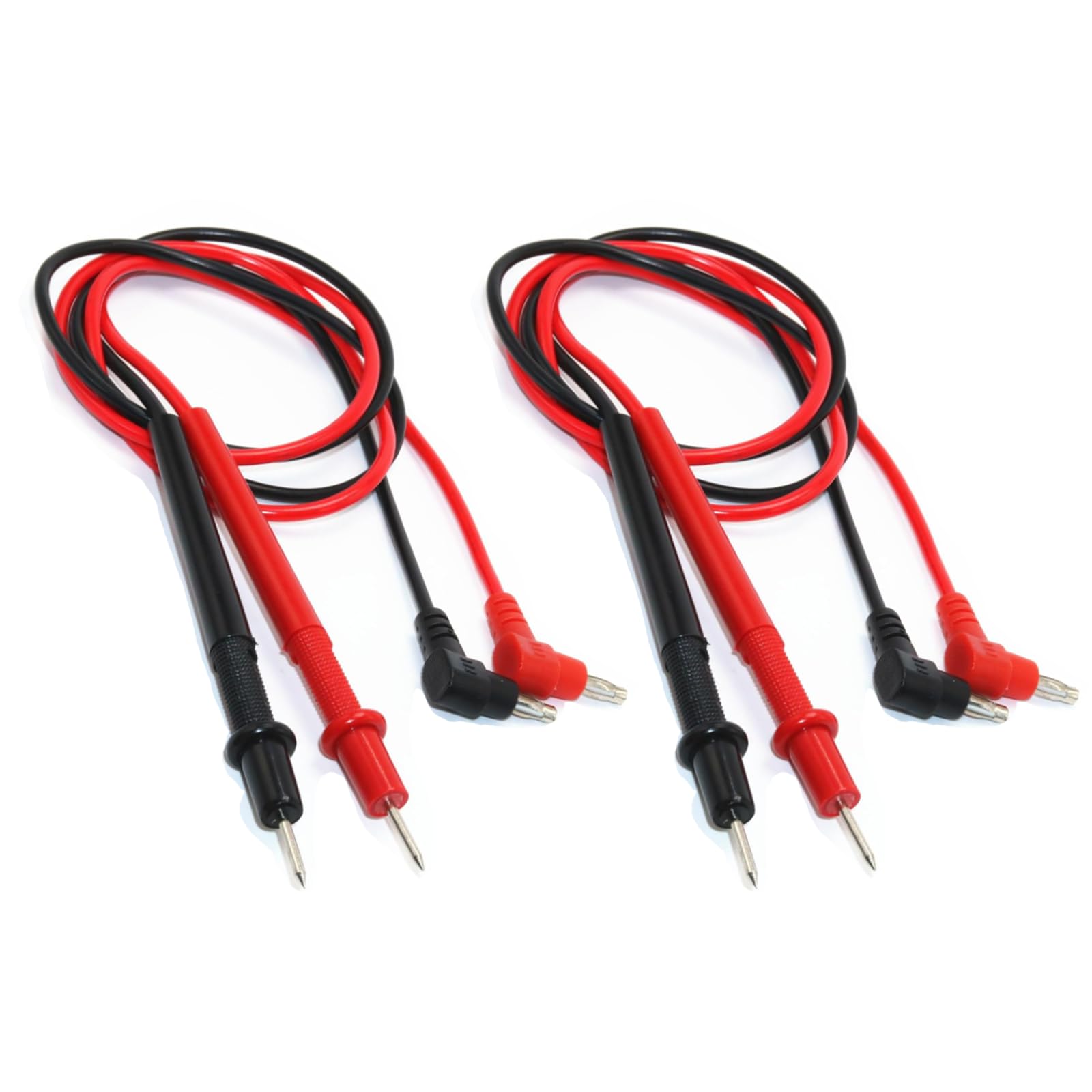 Multimeter Test Kit, 4-Piece 1000V 10A Multimeter Probe Kit with Universal Digital Multimeter Test Lead