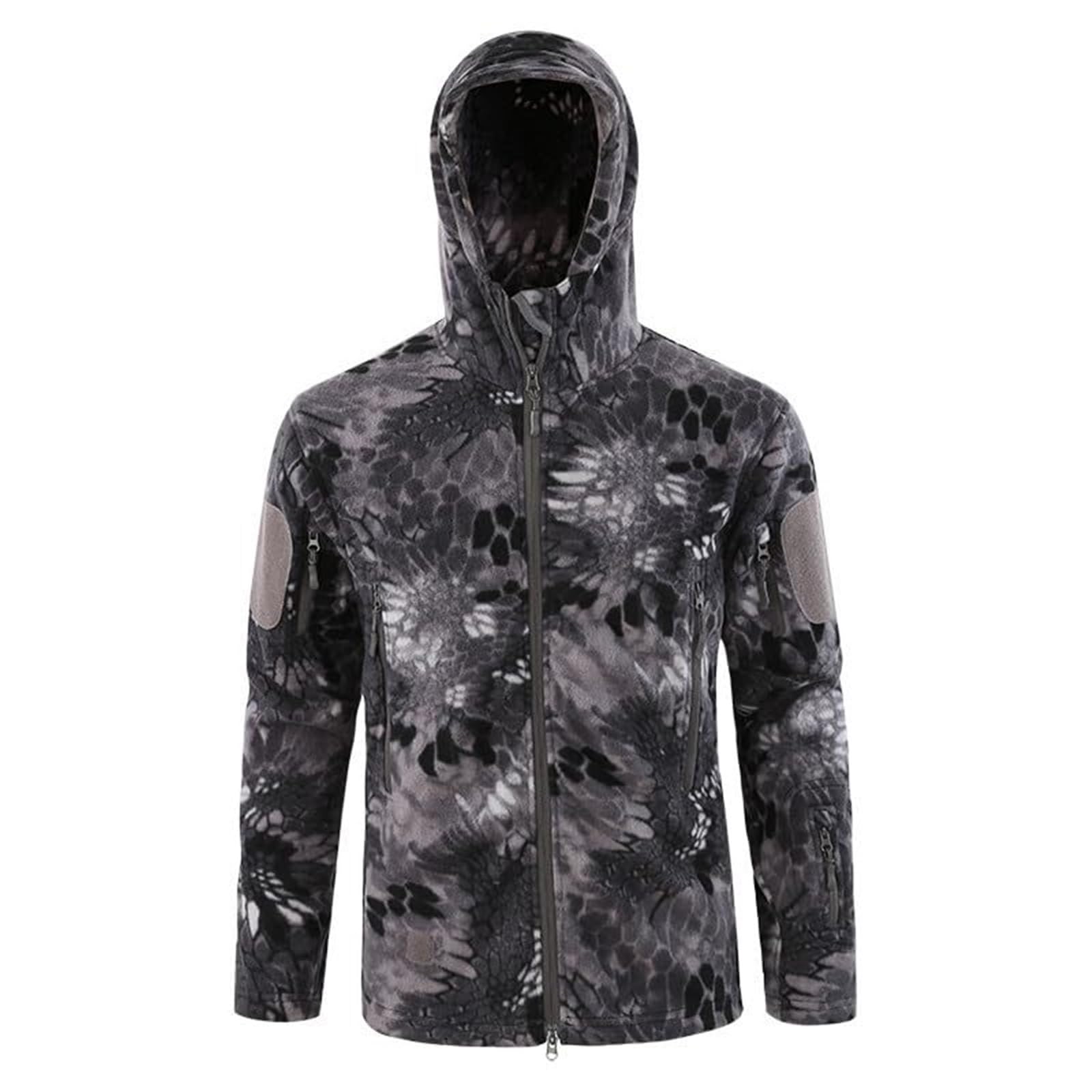 Veste polaire tactique chaude pour affronter le froid en sports de plein air