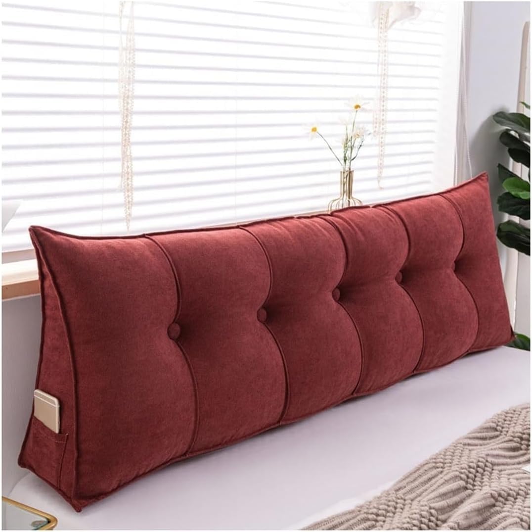 Amazon.co.jp: ウェッジヘッドボード枕 + 休息と読書のためのベッド