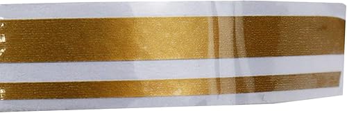 Miniatura 4 de Modengzhe Adhesivo de cinta de rayas doradas, calcomanías decorativas de vinilo para automóviles, instrumentos musicales, decoración del hogar o el