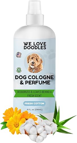 Miniatura 1 de Colonia y perfume para perros, desodorizante, orgánico, fabricado en Estados Unidos, desodorante después del baño de larga duración, desodorante