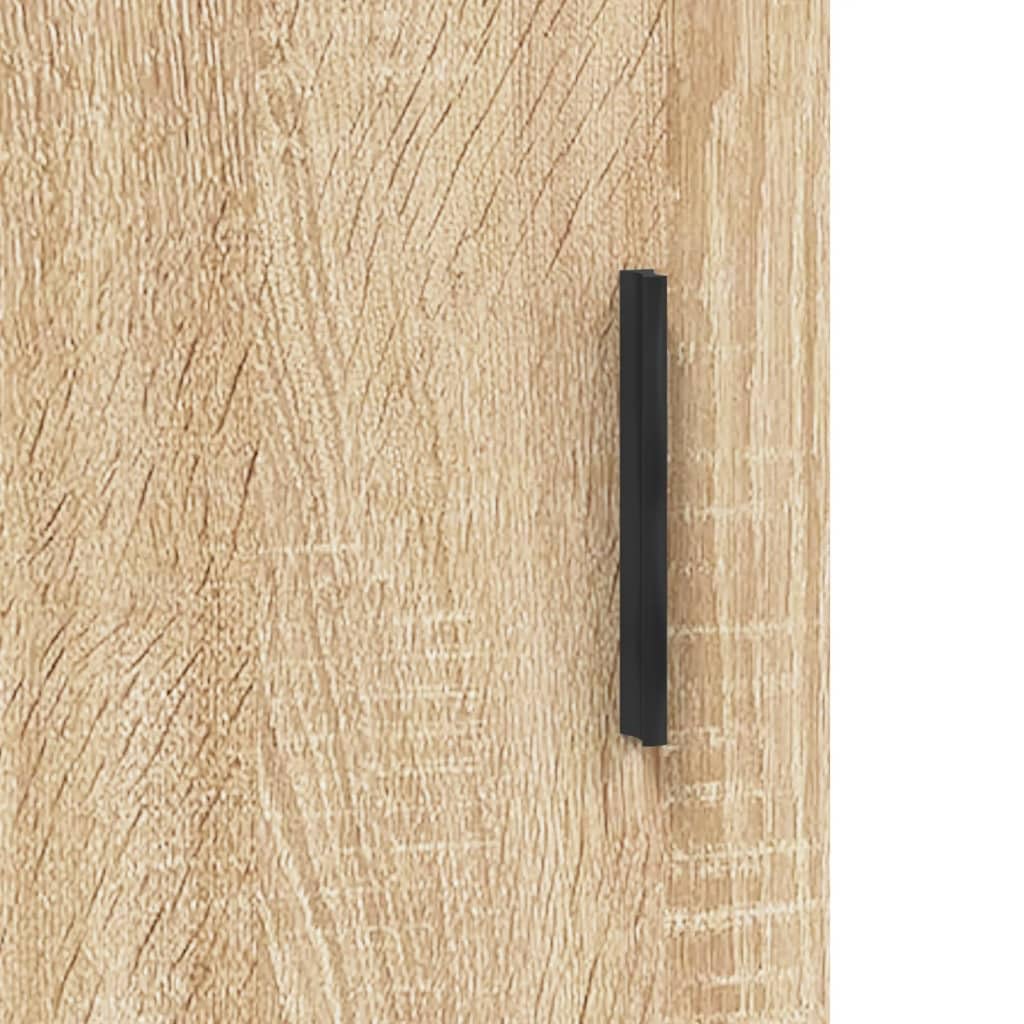 vidaXL Szafka wisząca, dąb sonoma, 60x31x60cm, materiał drewnopochodny, szafka wisząca, szafka, meble, szafka na ścianę