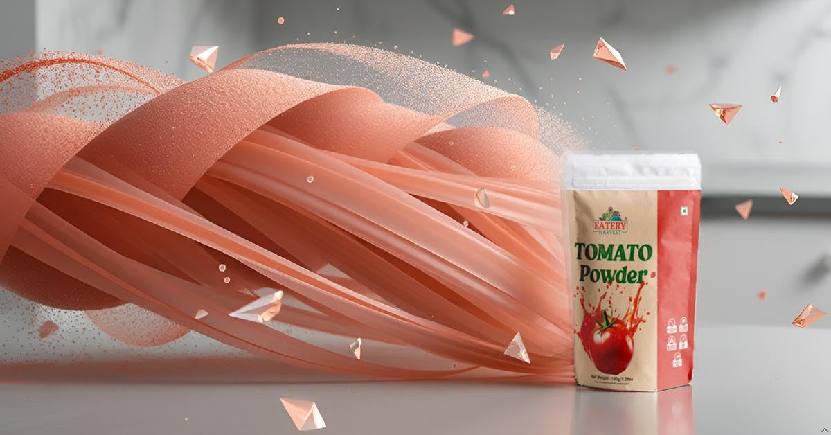 EATERY HARVEST Tomato Powder, 150 gm, as a Sweet & Tangy Seasoning for Cooking, Soups, Sauces, bevarages - Image 5 thumbnail