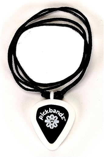 Necklace Silicone Pick Holder in Ghost White - Fits All