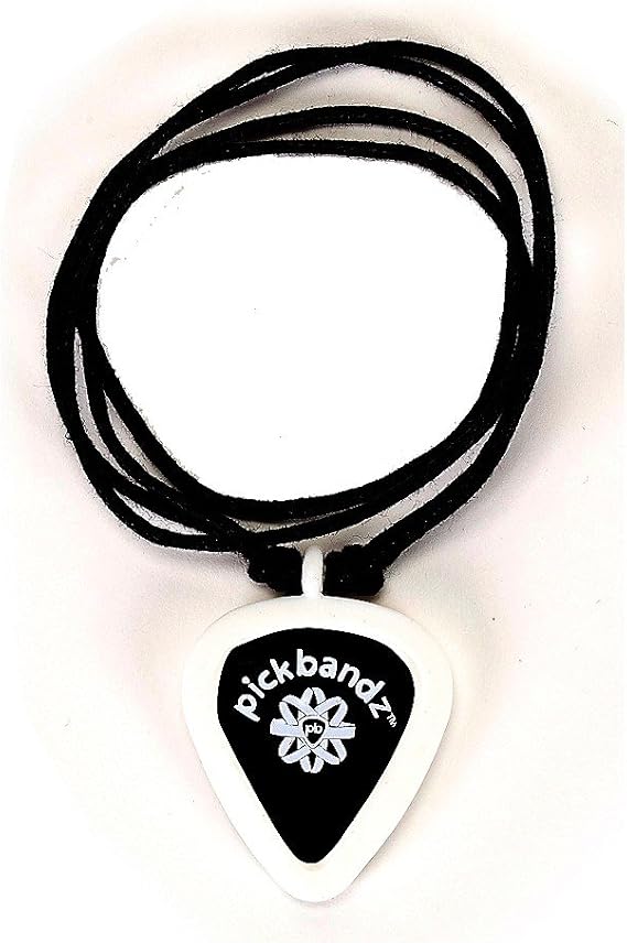 Necklace Silicone Pick Holder in Ghost White - Fits All