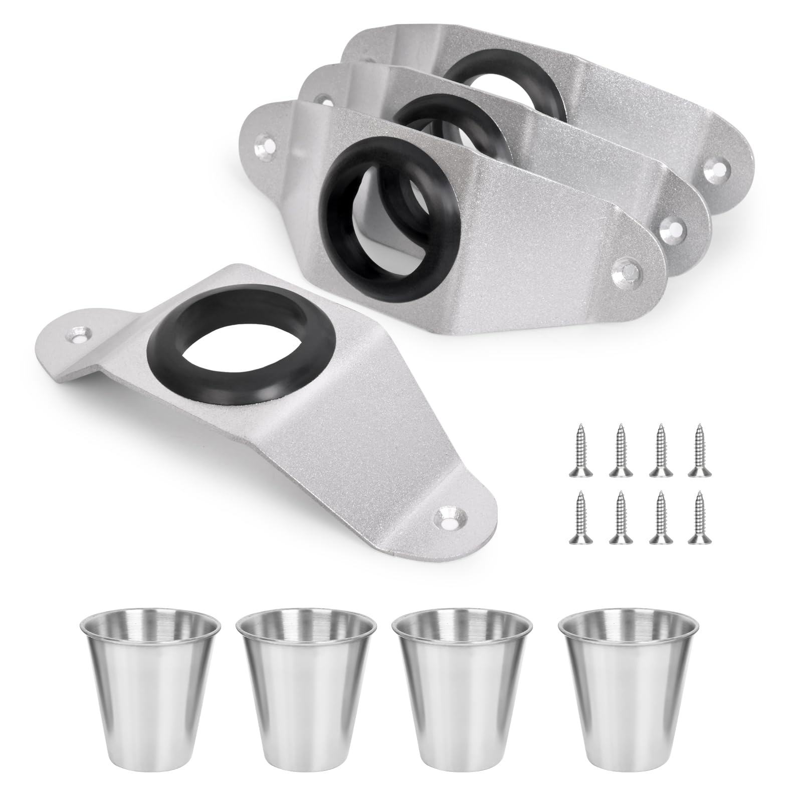 - Upgraded Version Shot Ski Kit, Shot Ski Drinking Board,Customize Your Snowboard into a Party Drink Board for Weddings, Celebrations, and Family Gatherings (Silver)