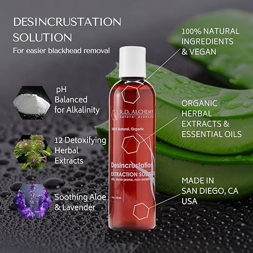 Miniatura 3 de RD ALCHEMY - Solución de desincrustación  líquido de desincrustación para ayudar a suavizar y abrir los poros eliminar puntos negros y facilitar las
