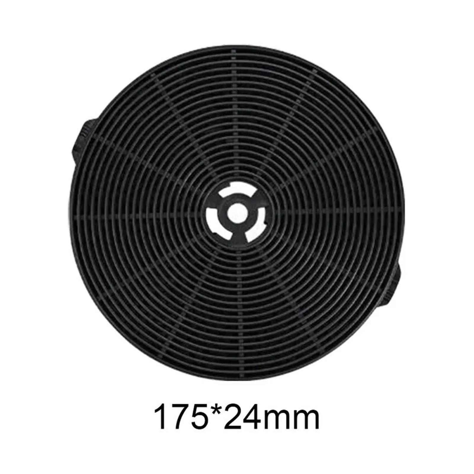 Schermo Filtro Al Carbone Da 2 Pezzi 175 * 24 Mm, Accessorio for Cappa Da Cucina, Parte for Elettrodomestico