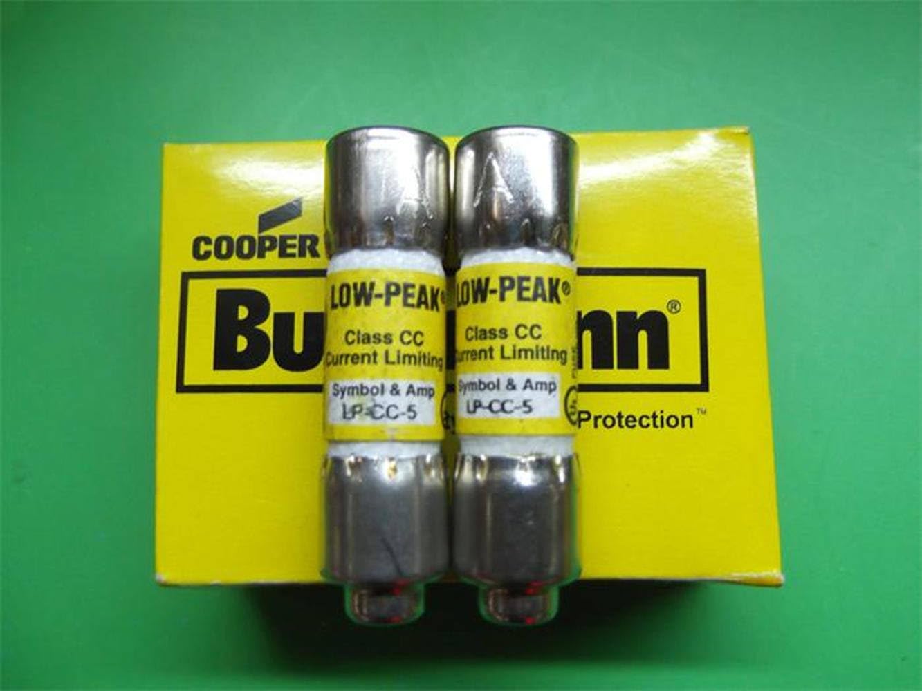 10 Pcs LP-CC 5 Time delay Fuse Low Peak Class CC 5A 600V Fuse