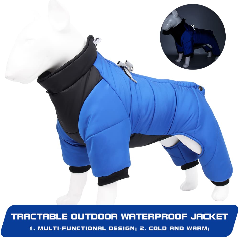 Mountaineer Dog Helios Waterproof Winter Dog Coat - Insulated Fashion Jacket