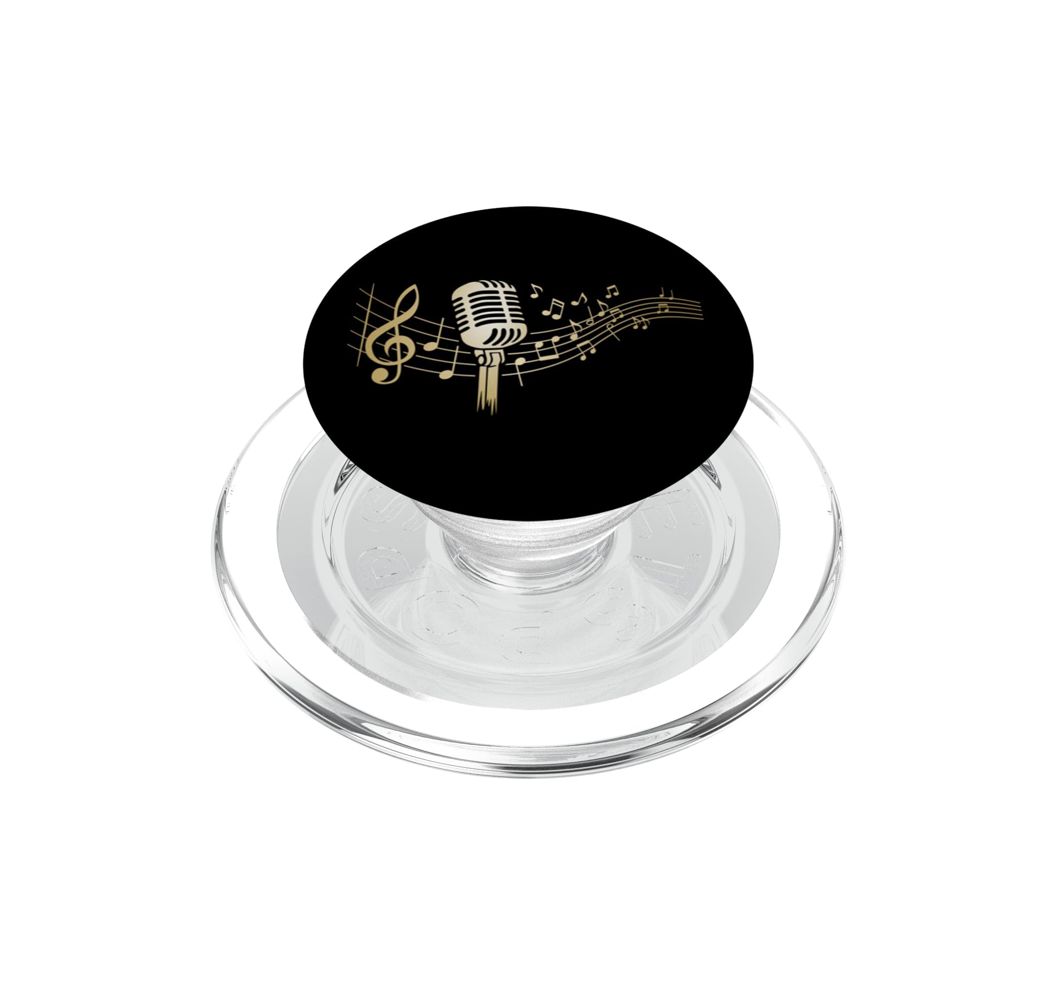 PopSockets MagSafe Microphone Vintage support téléphone portable karaoké chant - 6